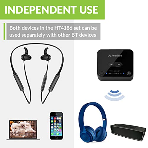 Avantree HT4186 Series - Wireless Earbuds for TV (Old Version) - Image 5
