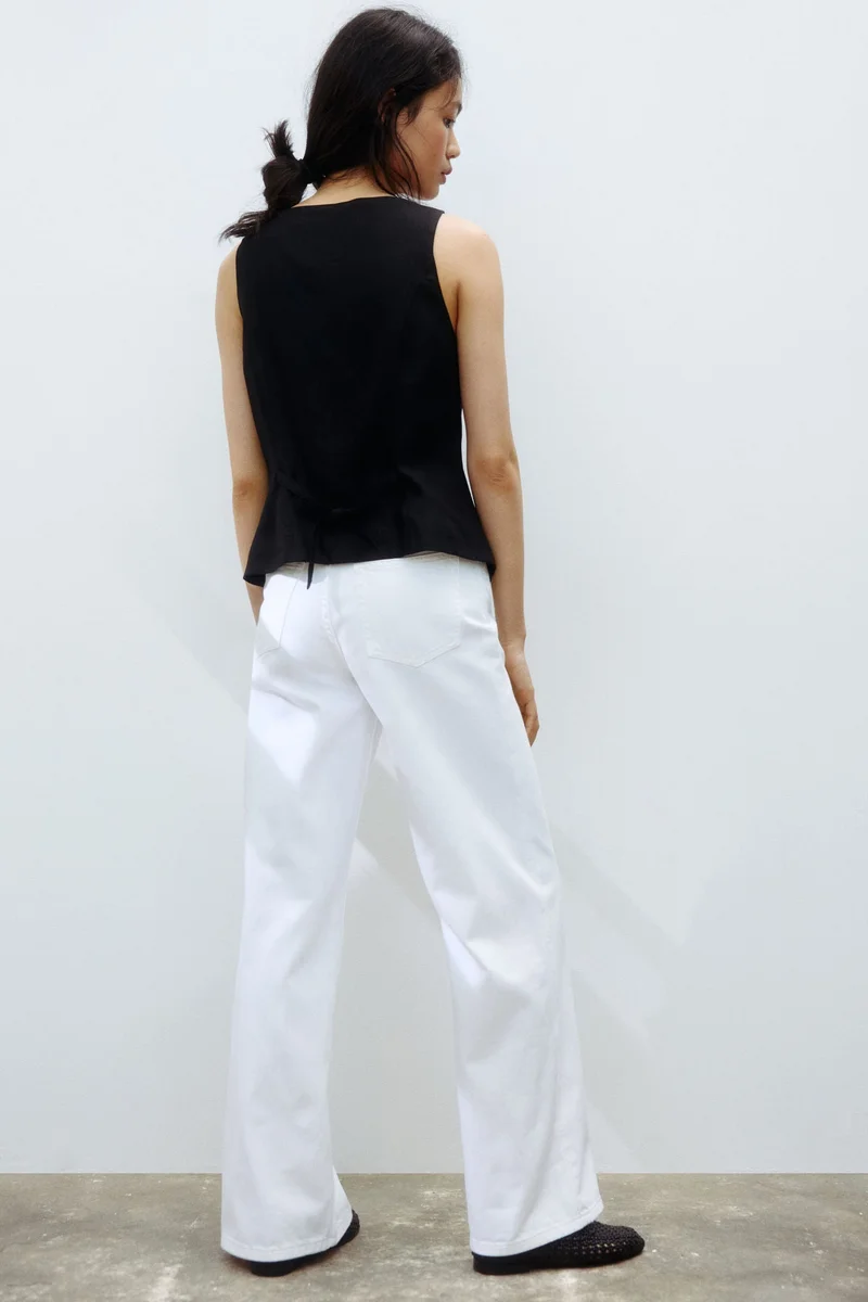 H&M  Wide Ultra High Jeans for Women | Best Price UAE