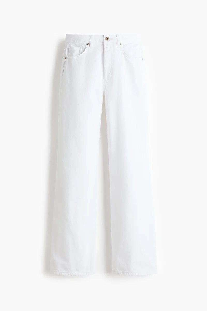 H&M  Wide Ultra High Jeans for Women | Best Price UAE