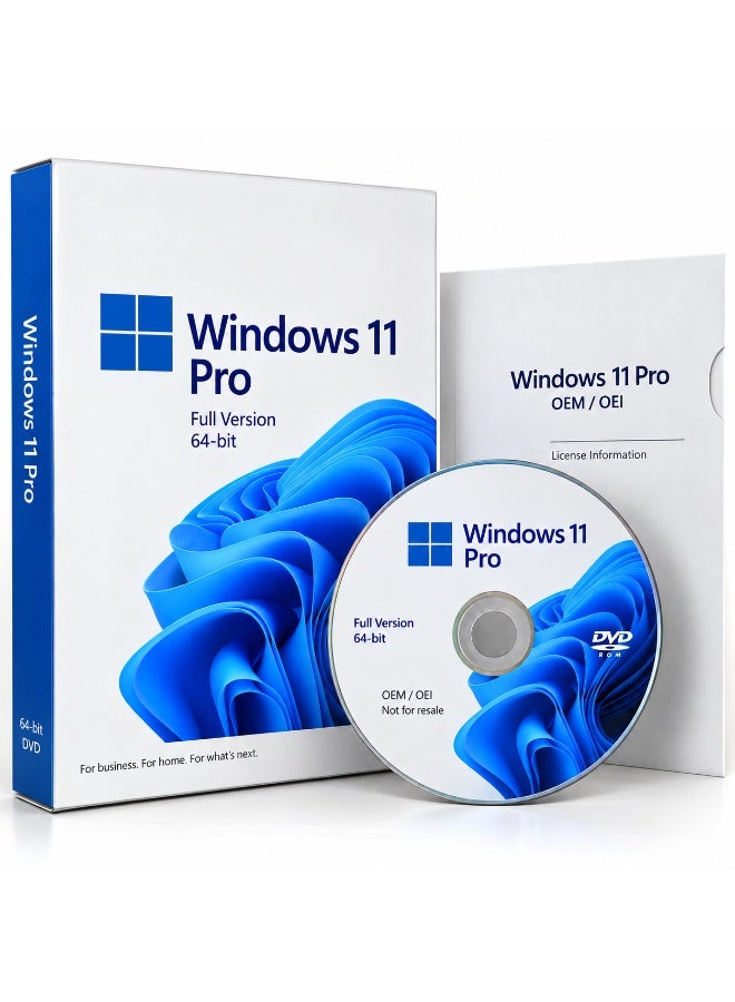 Windows 11 Pro Full Version 64Bit OEM DVD