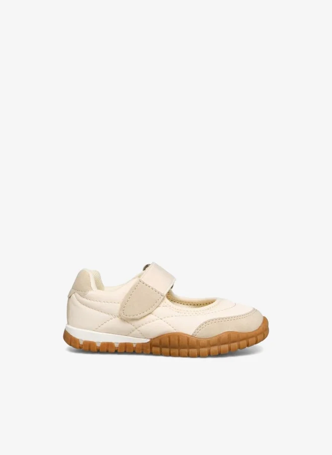 JUNIORS Girls Hook & Loop Mary Jane Shoes