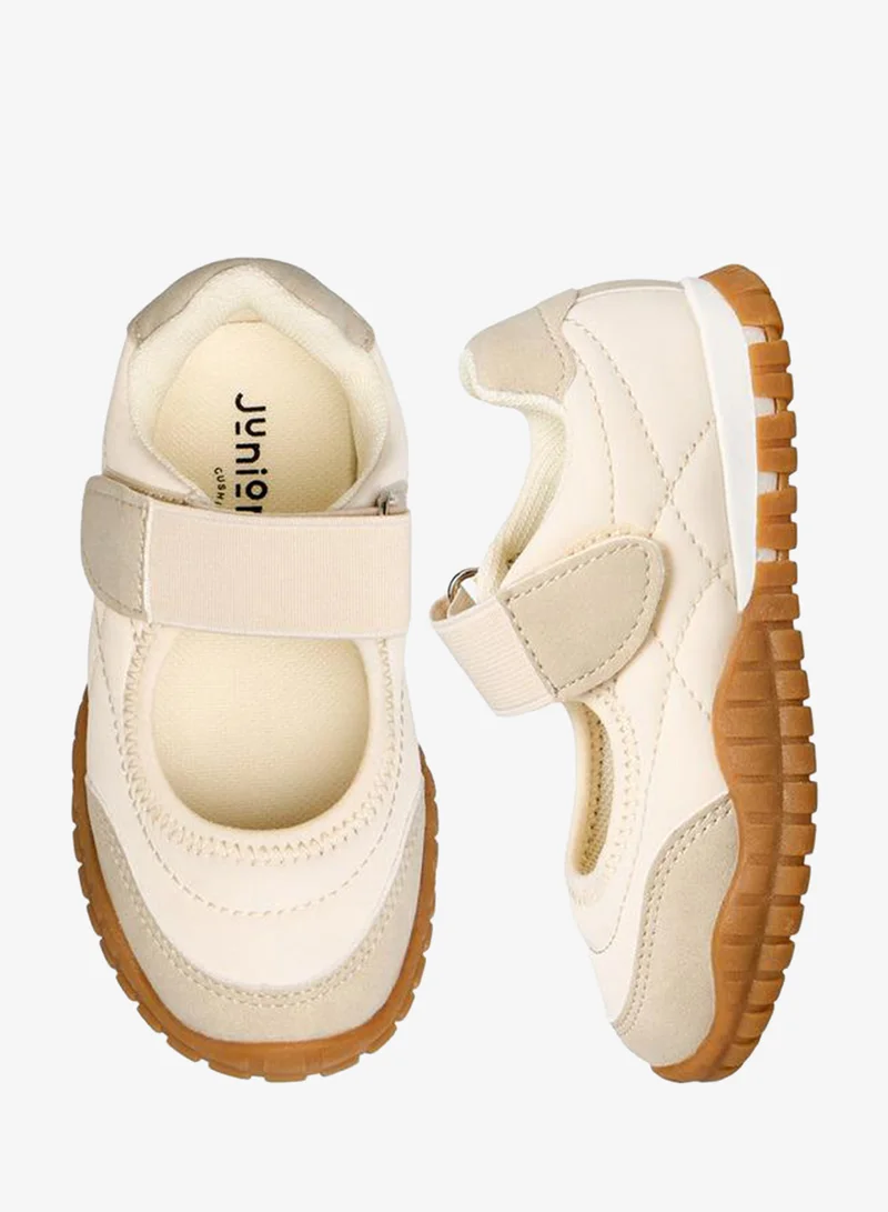 JUNIORS Girls Hook & Loop Mary Jane Shoes