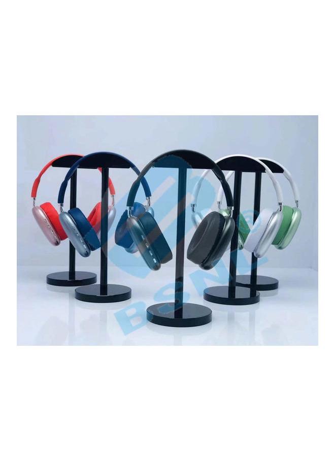 BSNL P9 Bluetooth Wireless Headset Over-Ear Headphone With Mic Black/Silver - Image 3