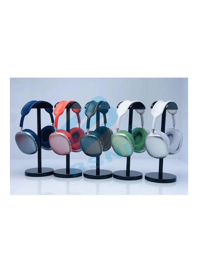 BSNL P9 Bluetooth Wireless Headset Over-Ear Headphone With Mic Black/Silver - Image 2