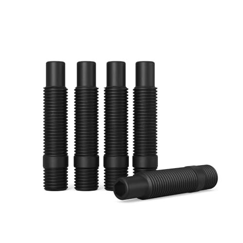 StanceMagic 20pcs - 14x1.5 to 14x1.5 Wheel Stud Conversion - 32mm Shank Length - Compatible with Audi Volkswagen TT A3 A4 S4 A5 S5 A6 S6 A7 S7 A8 S8 B5 B6 B7 B8 Jetta Golf GTI R32 Black - Image 3
