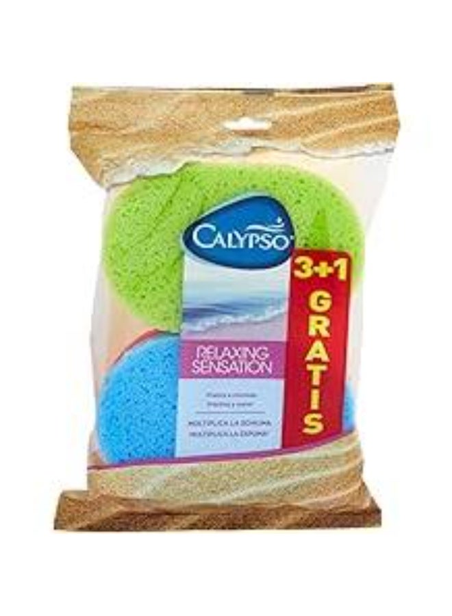 Calypso Relaxing Sensation Sponges x4 - Image 2