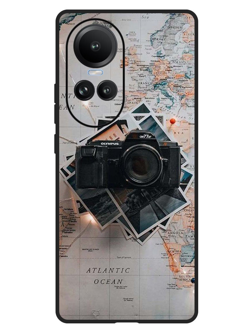 Theodor Protective Case Anti Scratch Shock Proof Bumper Cover For Oppo Reno 10/10 Pro Camera - Image 1