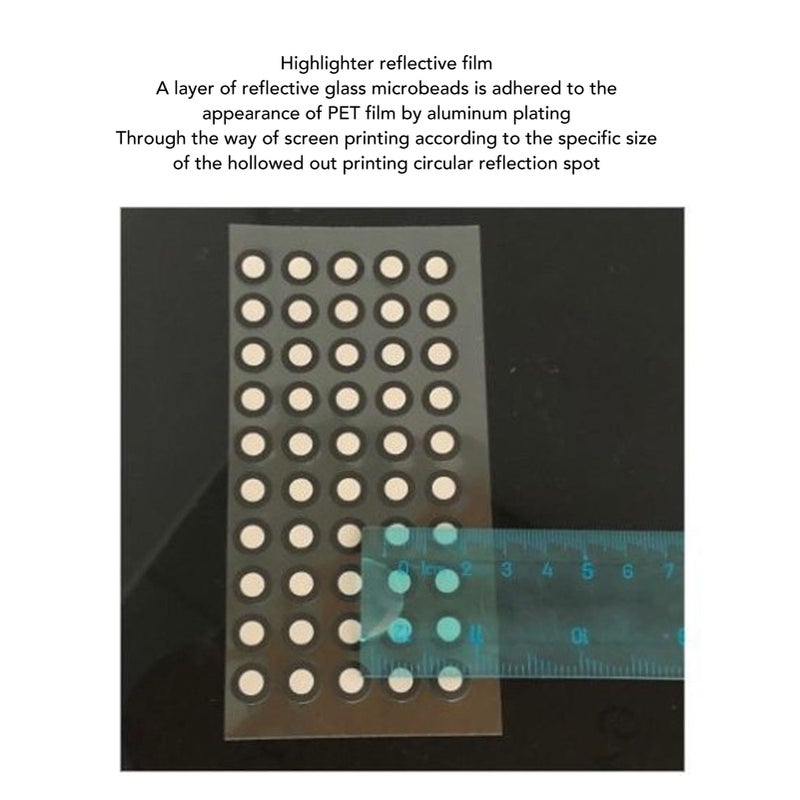 6mm Reflective Markers 560pcs Adhesive Dot Stickers For 3D Scanning PET Film - Image 5