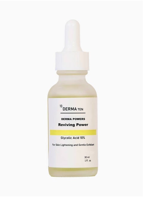Glycolic acid derma ten reviving power serum