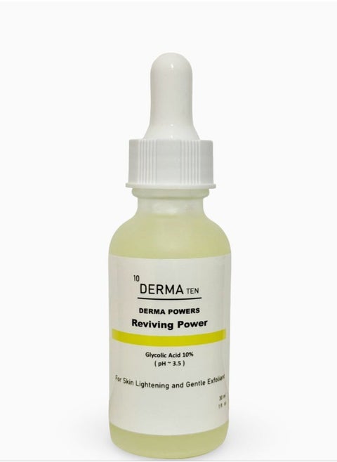 Glycolic acid derma ten reviving power serum