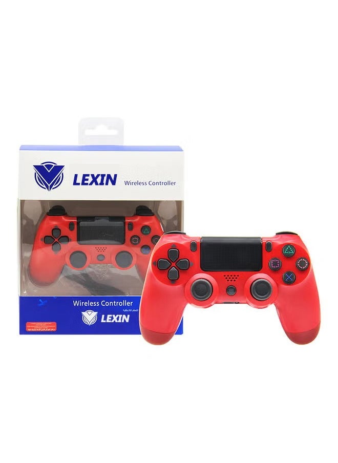 LEXIN LEXIN PS4 Wireless Joystick - Enhanced Performance & Seamless Connectivity. (Red)  - Image 3