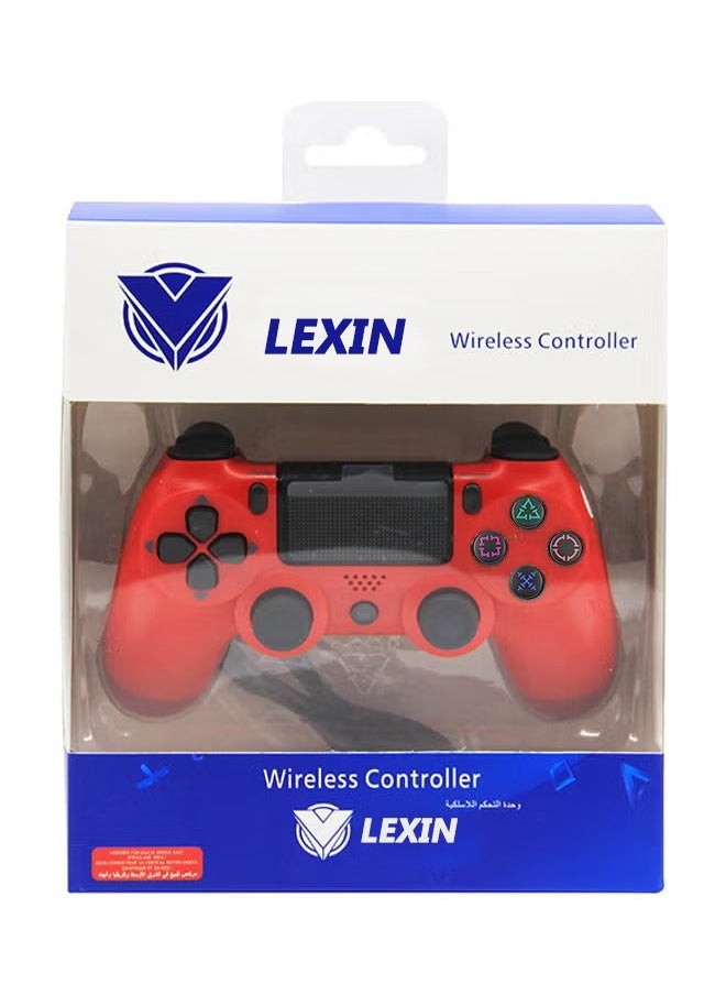 LEXIN LEXIN PS4 Wireless Joystick - Enhanced Performance & Seamless Connectivity. (Red)  - Image 2