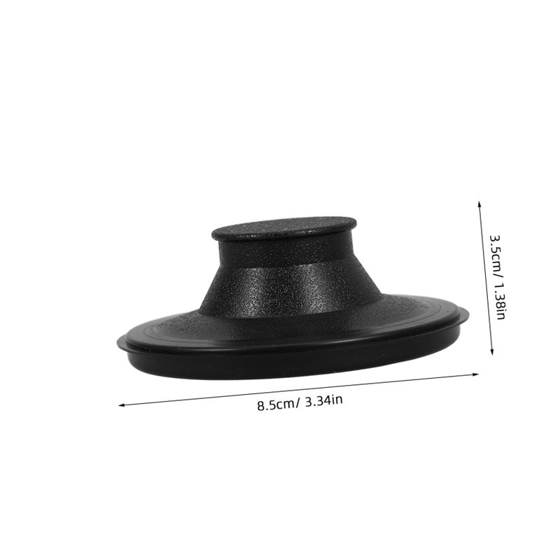 Black Rubber Kitchen Sink Stopper Replacement for Garbage Disposal Drain Seal to Prevent Backflow - Image 3