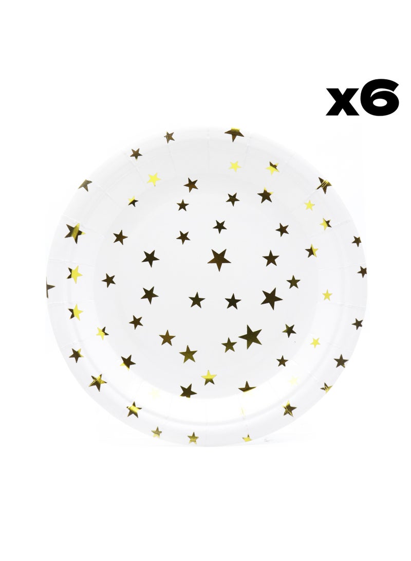 ITALO 6-Piece Printed Party Plate Set 7 inch - Image 2