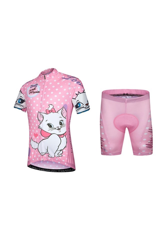 KUYING GR New Summer Outdoor Sunscreen Moisture Absorption Quick Drying Bicycle Women's Cycling Clothing Set - Image 1