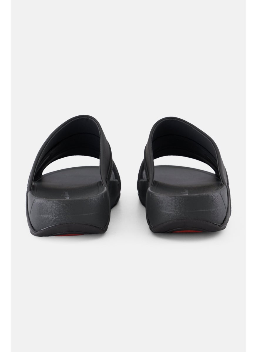 English Laundry Men Slip On Arabic Sandals, Grey  - Image 2