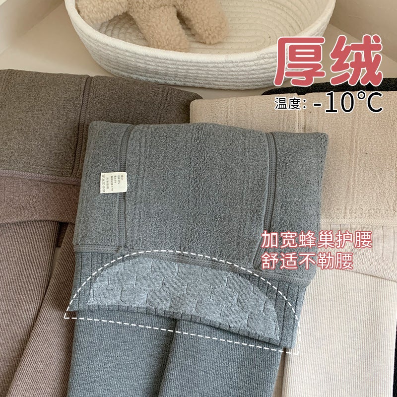 Winter Girls' Leggings Fleece-Lined Thickened Foreign-Style Children'S Clothing Small Children'S Trousers Baby Girls' Warm Pants Batch - Image 5