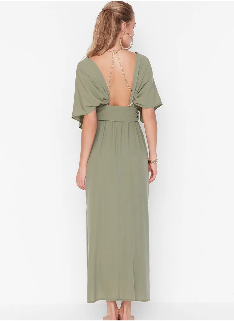 trendyol Kaftan Sleeve Dress