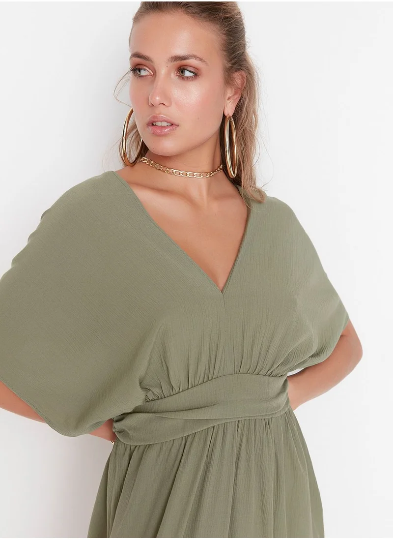 trendyol Kaftan Sleeve Dress
