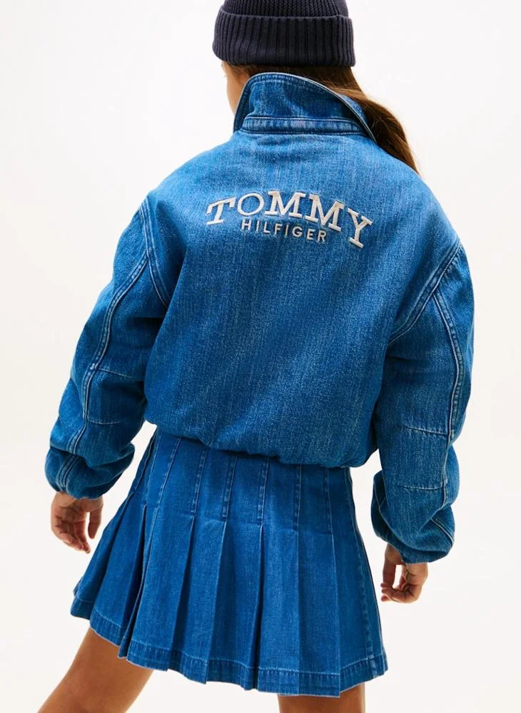 TOMMY HILFIGER Youth Denim Bomber Jacket