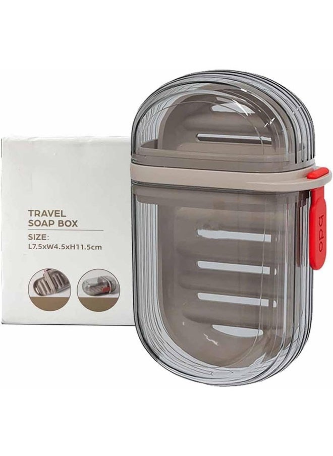 Generic - Travel Soap Case, Toothbrush Box, Soap Box Holder, Portable Soap Holder, Travel Soap Container with Lid, Portable Bar Soap Case, Travel Soap Dishes for Bar Soap, Soap Container for Traveling Leak Proof Bar Soap Travel Case (Set) - Image 1