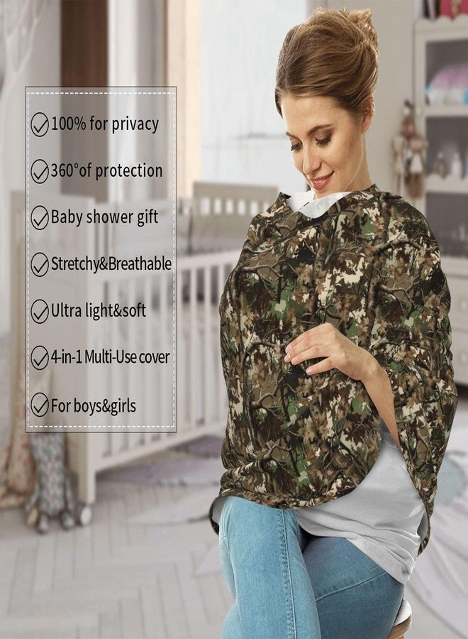Mcewoel Camo Baby Car Seat Cover, Multi Use Baby Stroller Cover, Boys and Girls Camo Shower Gifts - Image 3