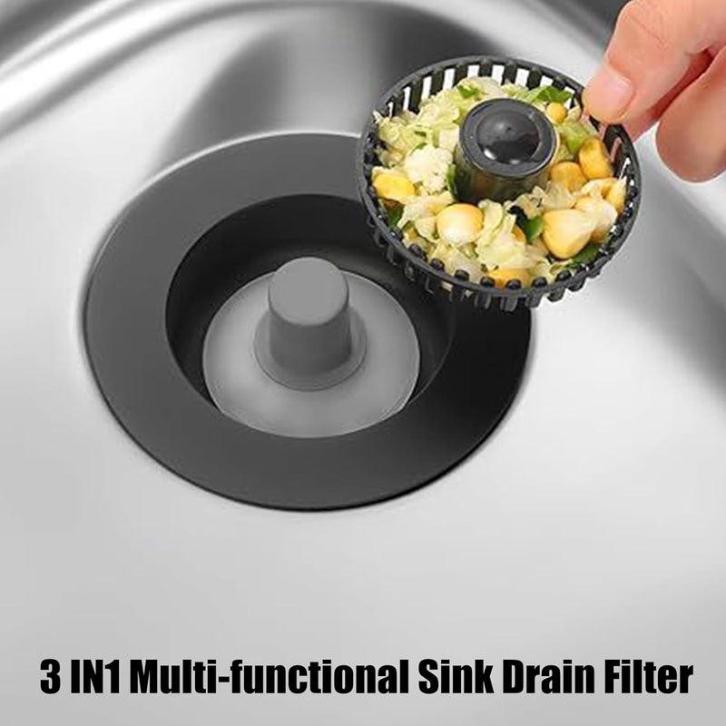 Kitchen Sink Drain Strainer Anti Clogging Stoppers Sinks Bounce Cores Basket Filter Accessories Drainers for Bathroom Stoppers - Image 5