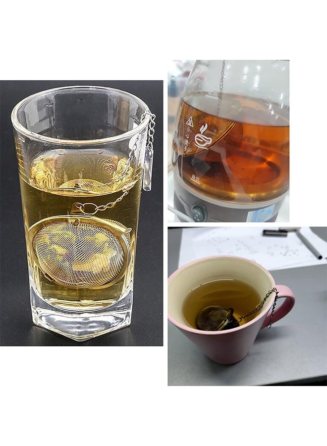 2PCS Premium Tea Infusers for Loose Leaf Tea - Upgraded Tea Strainers and Tea Balls for Flavoring Herbal Spices and Seasonings - Image 4