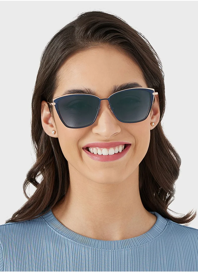 30 سندايز Chic Rectangular Sunglasses