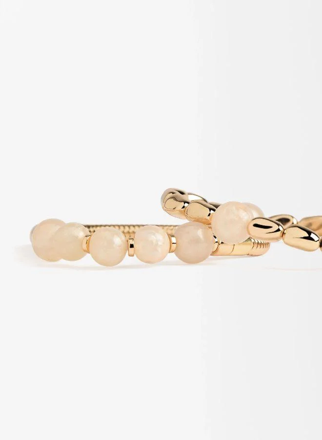 بارفوا مجموعة أساور مطاطية مع راتنج