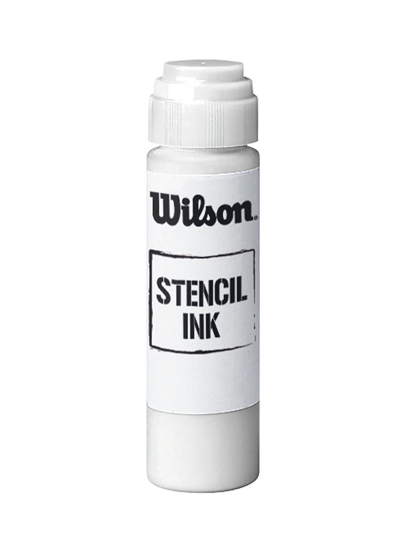 Wilson Tennis Racket Stenciling Ink