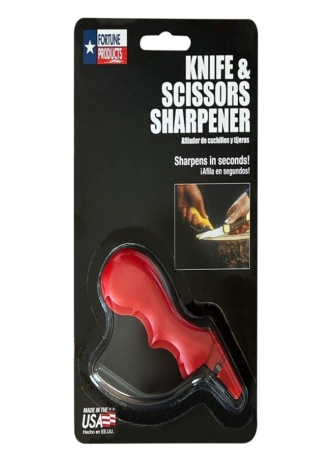 أكيو شارب مبراة AccuSharp المدمجة فائقة السرعة، تُصلح وتُرمم بسرعة المقصات وسكاكين المطبخ متعددة الاستخدامات، سهلة وآمنة، صُنعت في الولايات المتحدة الأمريكية - Image 4