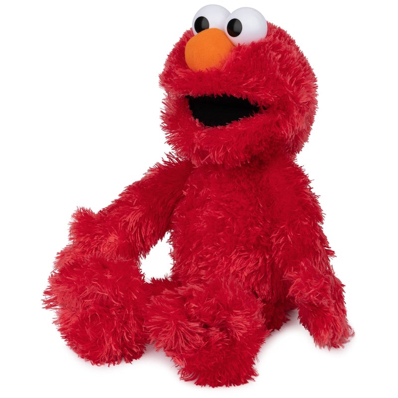 GUND Sesame Street Official Elmo Muppet Plush, Premium Plush Toy for Ages 1 & Up, Red, 13â€ - Image 4