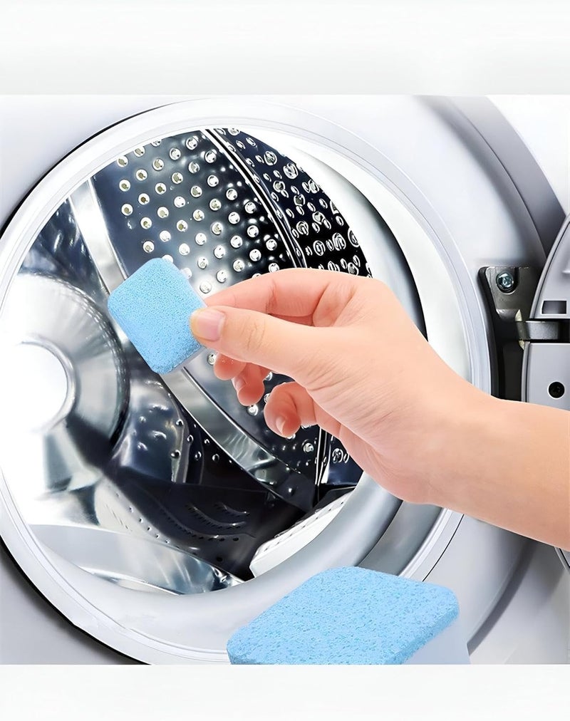 12 Pieces Cleaner Tablets – Dishwasher & Washing Machine Deep Cleaner, Safe Descaling for Kettles, Washers, Dryers – Effervescent Tablets for Home Appliance Cleaning - Image 3