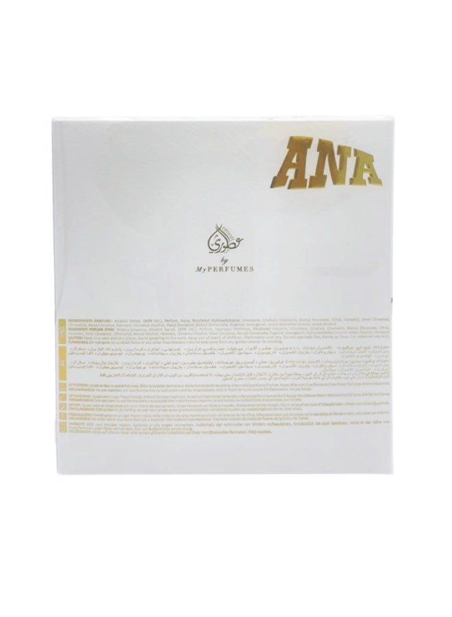 my perfumes Set - Ana White Unisex EDP 100ml + Perfume Spray - Image 5