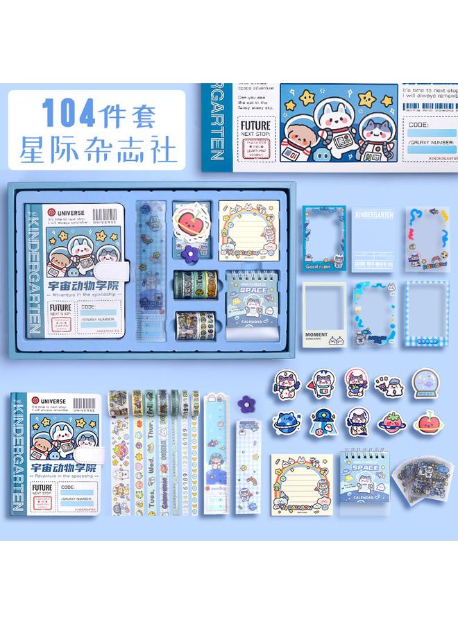 Bluejw 186 Pieces Of Hand-account Stickers This Book Suit Hand-account Books, Full Set Of Tools, Materials, Stickers, Books For Hand-account Materials - Image 1