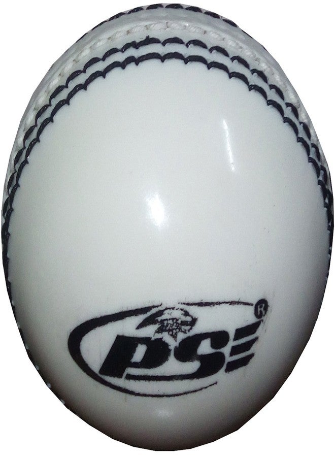 PSE PVC Soft Sports Cricket Ball Pack of 3 White - Image 5
