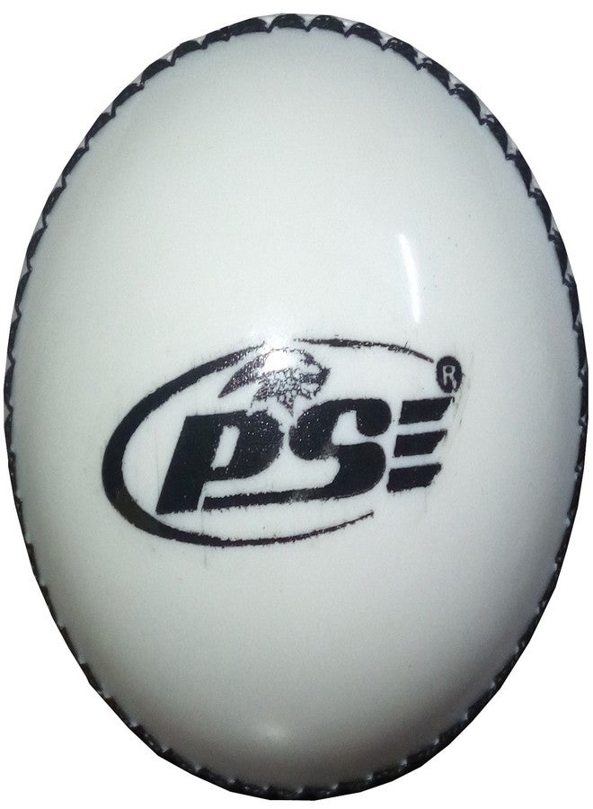 PSE PVC Soft Sports Cricket Ball Pack of 3 White - Image 3