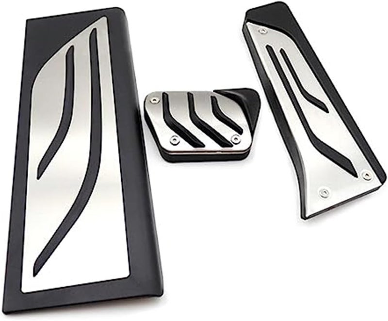 Vuzmode 3pcs Car Foot Pedal Cover Kit for BMW - Image 1