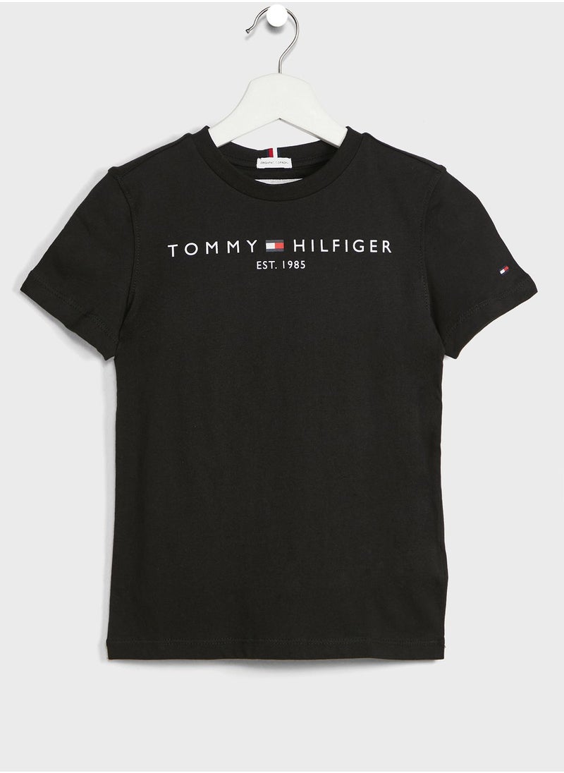 TOMMY HILFIGER Youth Logo T-Shirt  - Image 1
