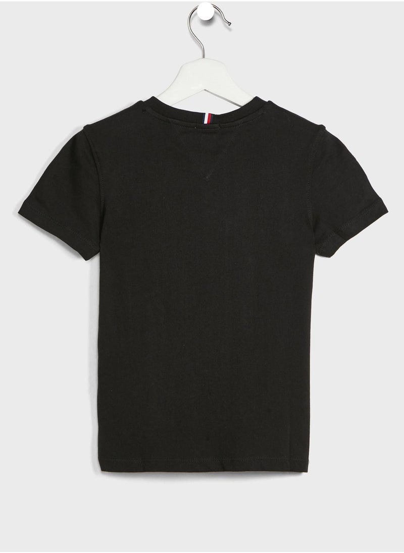 TOMMY HILFIGER Youth Logo T-Shirt  - Image 2