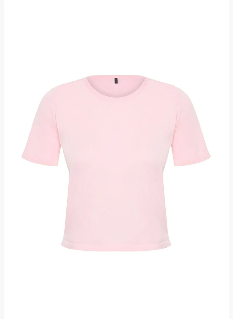 trendyol Pink Knitwear Sweater TWOSS24KZ00007