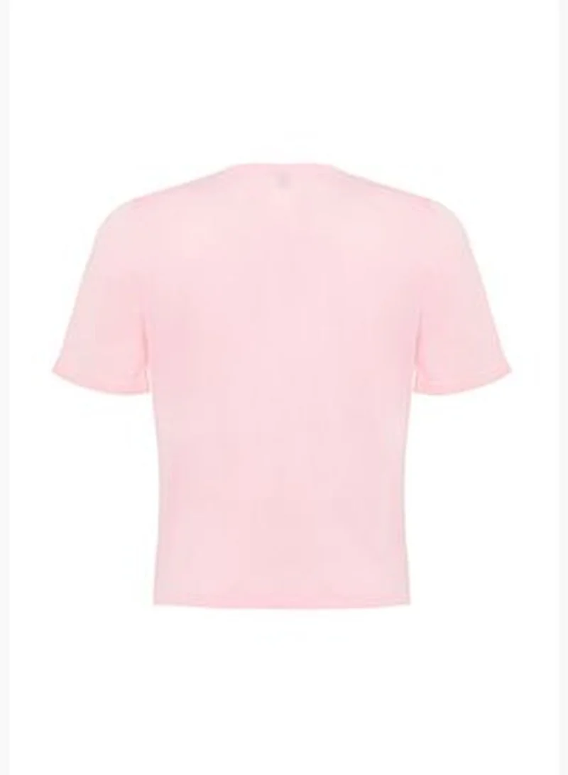 trendyol Pink Knitwear Sweater TWOSS24KZ00007