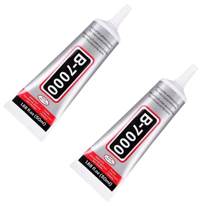 B7000 50ML PACK OF 2 Mobile PhonesAari workClothesshoesGlassJewellery makingRhinestonesCraftBeads  - Image 1