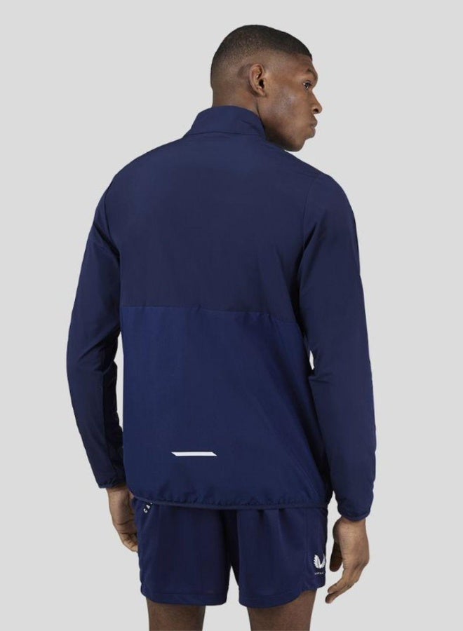 كاستور بلوزة رجالي بأكمام طويلة وسحاب نصفي - كحلي - Image 3