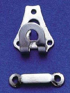 Bhavya Enterprises Bhavya Enterprises Steel Trouser 2 Part Hooks Pant Hook Frocks Shorts Pants Dresses Skirts Trousers Slacks Sweaters Garments Making DIY Crafts Set of 100 in a Box  - Image 2