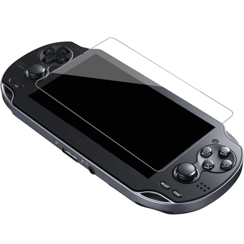 AKWOX Screen Protector Compatible with PS Vita 1000 (Pack of 2), Premium HD Clear 9H Tempered Glass Screen Protective Film High Clarity Touch Accuracy - Image 2