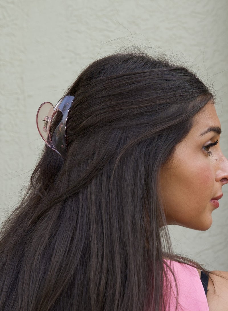 ZAAS Transparent Claw Hair Clip for Women – Strong Hold, Stylish Design - Image 2
