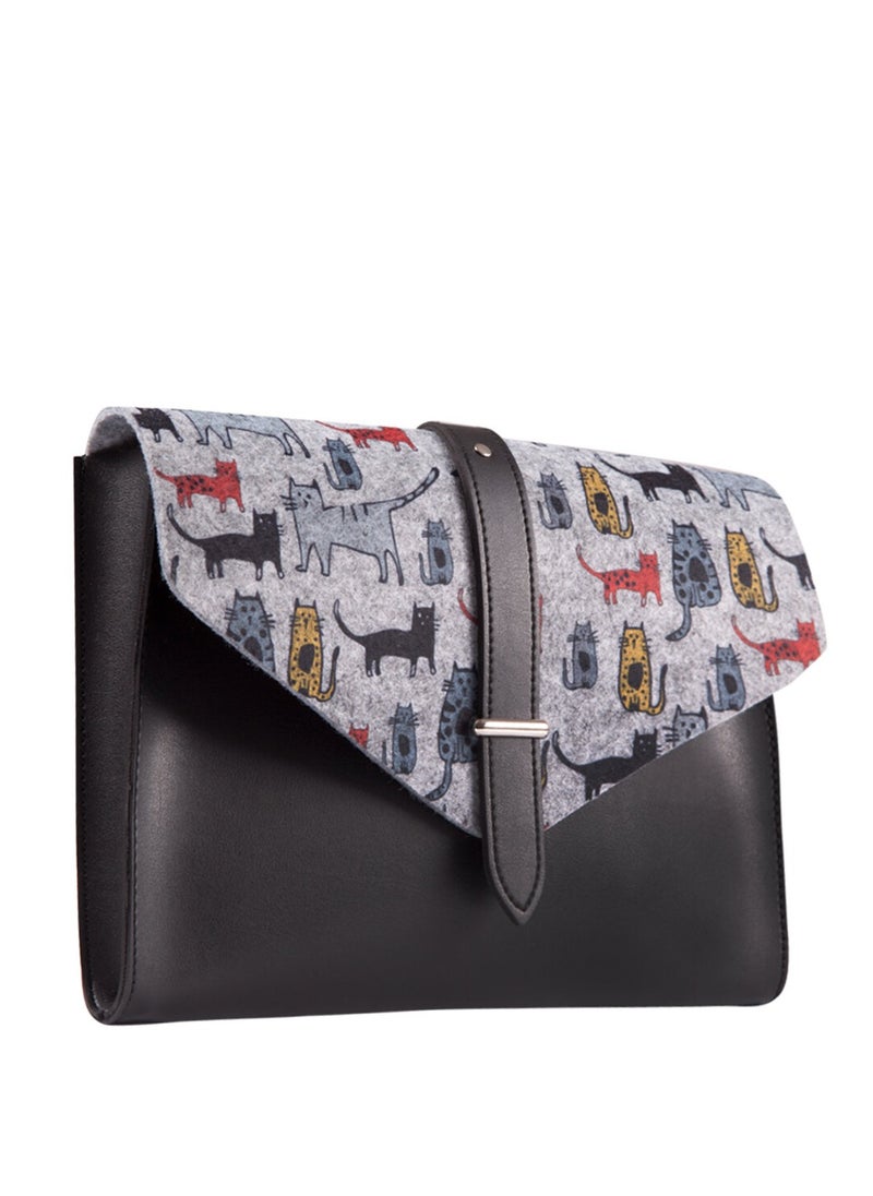 Biggdesign - Biggdesign Cats Portfolio Organizer Bag for Women - Image 1