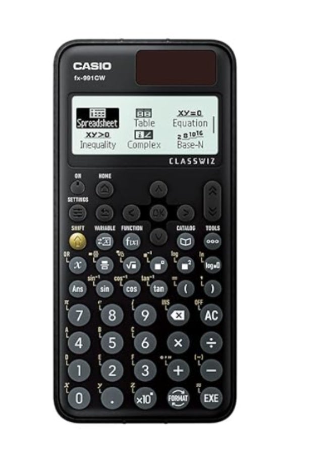 كاسيو casio Fx-991 Cw– Advanced Scientific Calculator with High-Res 4-Tone Display | Natural black - Image 1